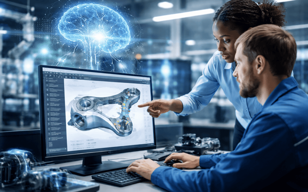 Comment l’intégration de l’IA dans la CAO transforme-t-elle l’ingénierie mécanique industrielle ?